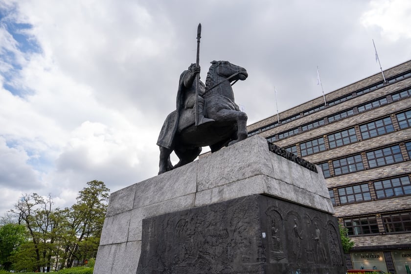 Pomnik króla Polski Bolesława Chrobrego we Wrocławiu