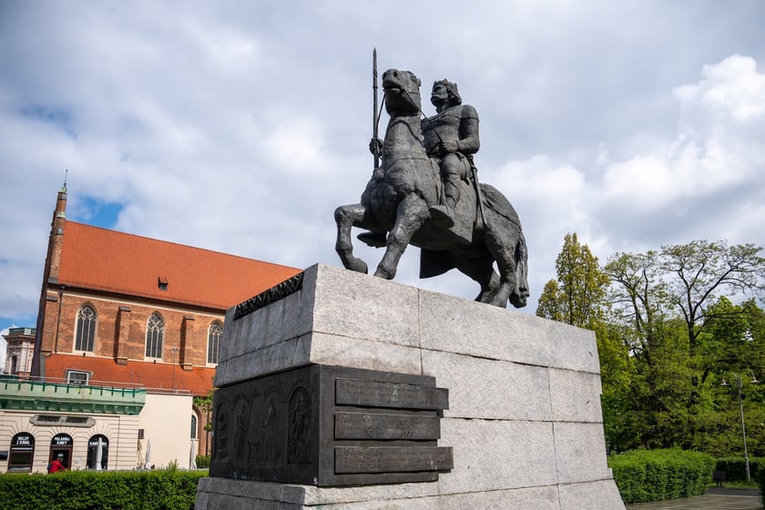 Pomnik króla Polski Bolesława Chrobrego we Wrocławiu