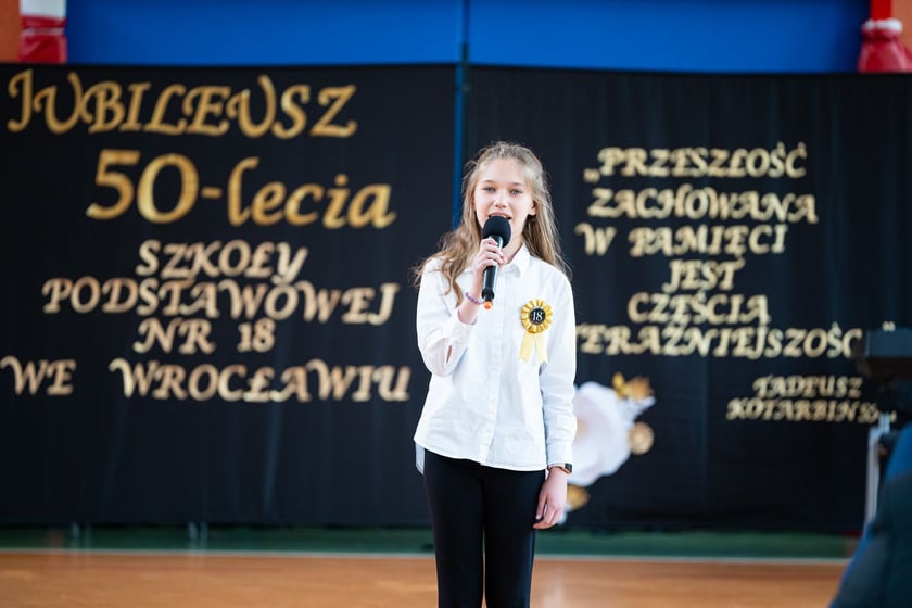 50-lecie Szkoły Podstawowej nr 18 we Wrocławiu