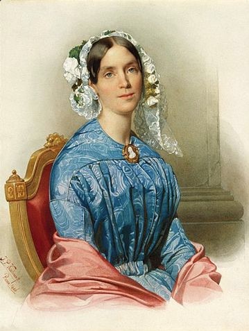 Powiększ obraz: <p>Kr&oacute;lewna Marianna Orańska w 1846 r. (akwarela, J. P. Koelman)</p>