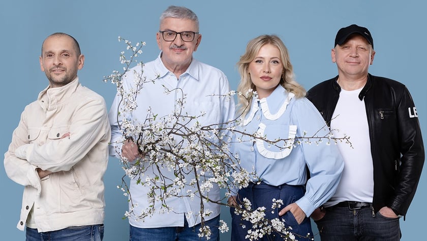 Marcin Łukawski, Marek Niedźwiecki, Ola Budka, Piotr Stelmach. Polski Top Radia 357 w 2024 r.
