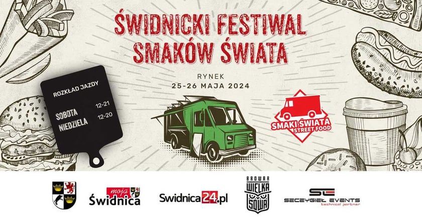 Festiwal foodtrucków w Świdnicy