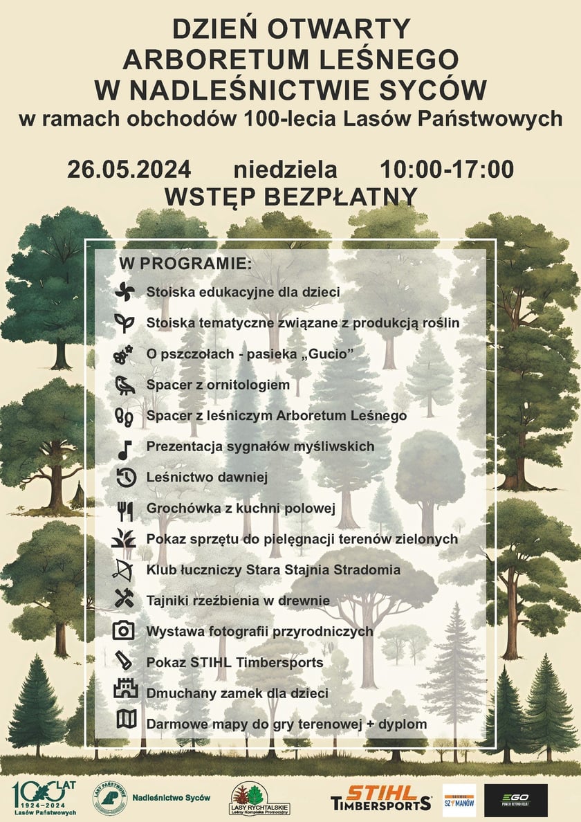 Piknik w Arboretum Leśnym w Sycowie