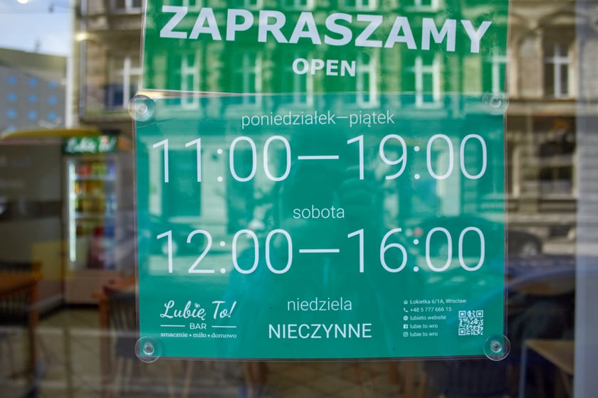 Bar Lubię To!, ul. Łokietka 6/1A