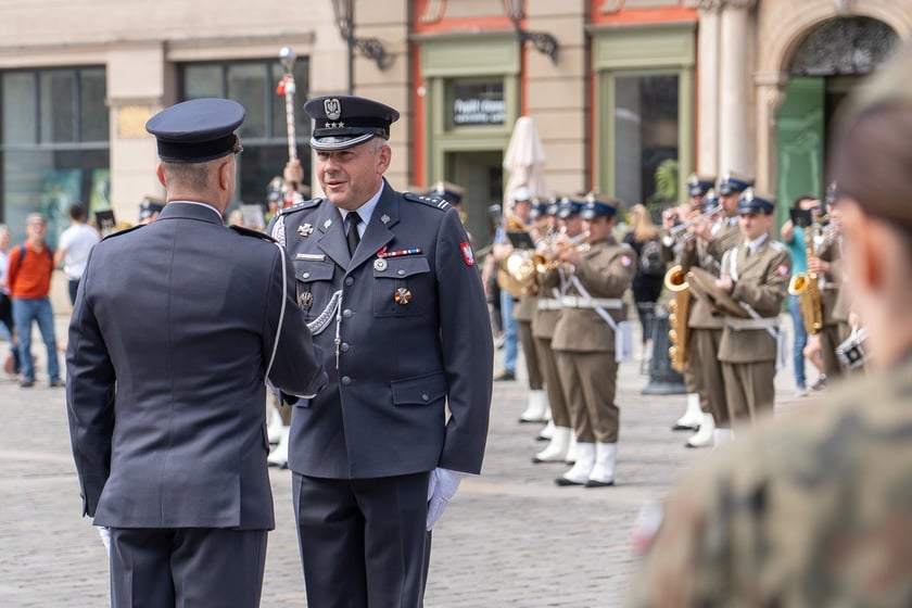 Dzień Flagi - świętowanie na wrocławskim Rynku