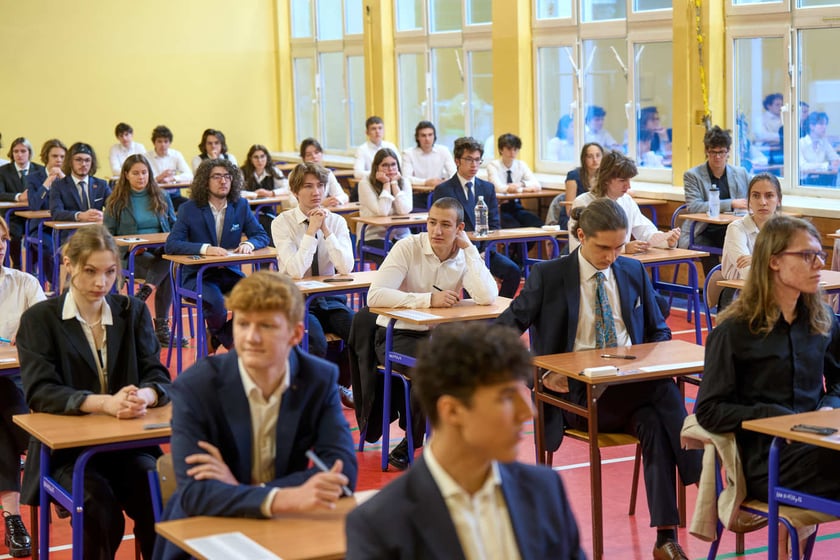 Matura 2024. Maturzyści III LO we Wrocławiu