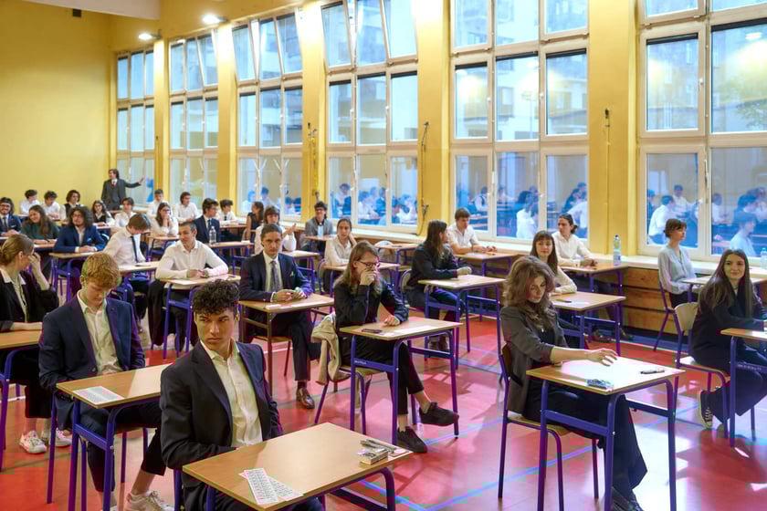 Matura 2024. Maturzyści III LO we Wrocławiu