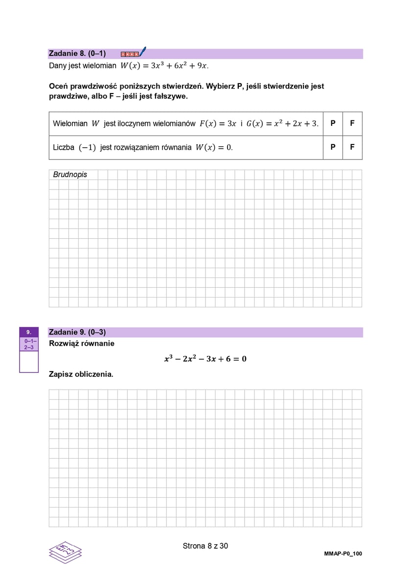 Formuła 2023, matura z matematyki
