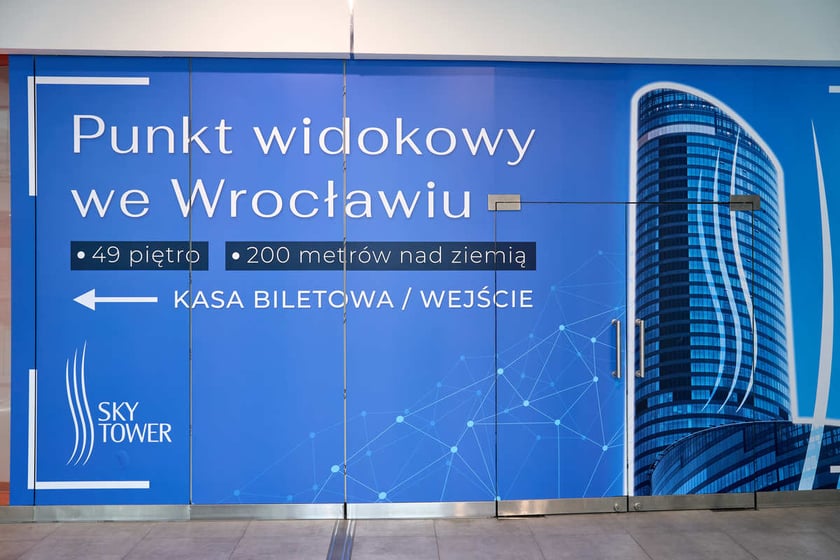 Tarasa widokowy w Sky Tower po modernizacji