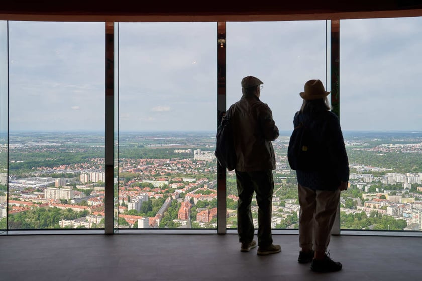 Tarasa widokowy w Sky Tower po modernizacji