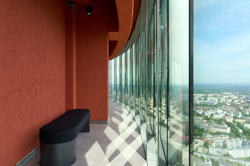 Tarasa widokowy w Sky Tower po modernizacji