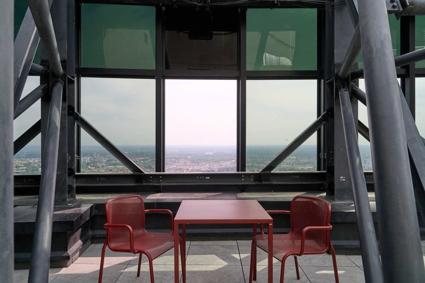 Tarasa widokowy w Sky Tower po modernizacji