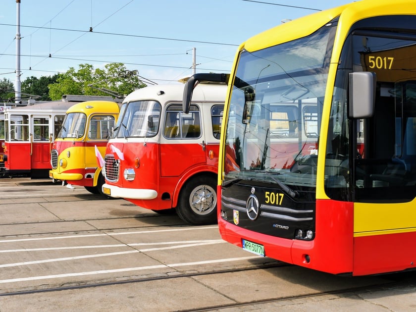 Dzień Otwarty MPK 2022 na zajezdni Borek.