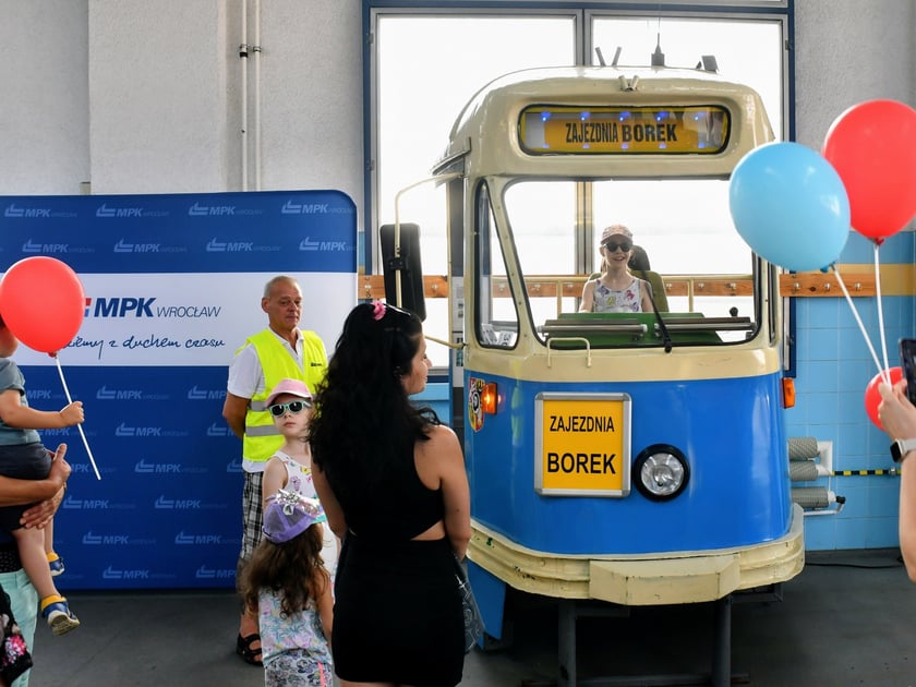 Dzień Otwarty MPK 2022 na zajezdni Borek.