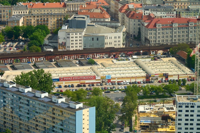 Panorama Wrocławia z tarasu widokowego na Sky Tower