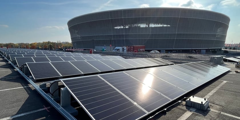 Fotowoltaika na Stadionie