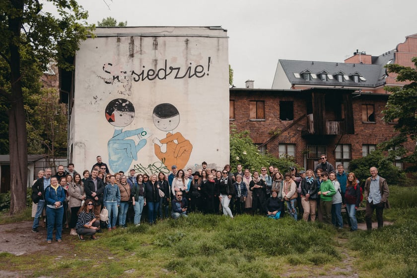 Sąsiedzkie spacery we Wrocławiu, zdjęcie archiwalne