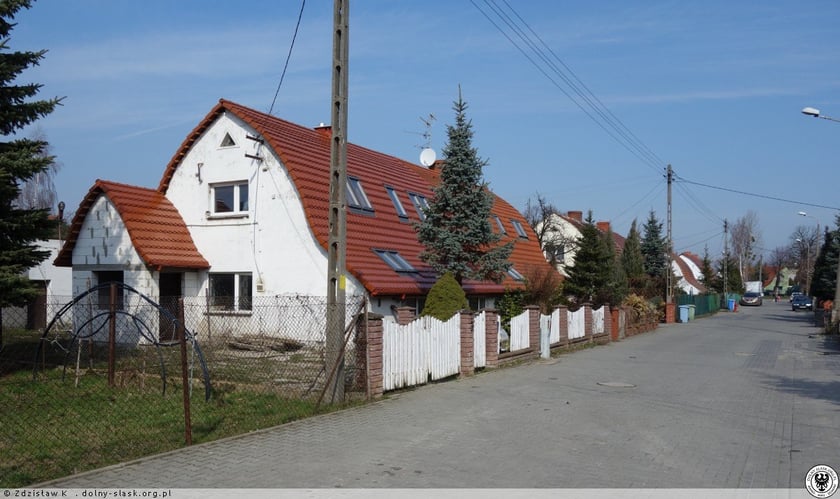 Osiedle na Błoniu - domy przy ul. Strączkowej