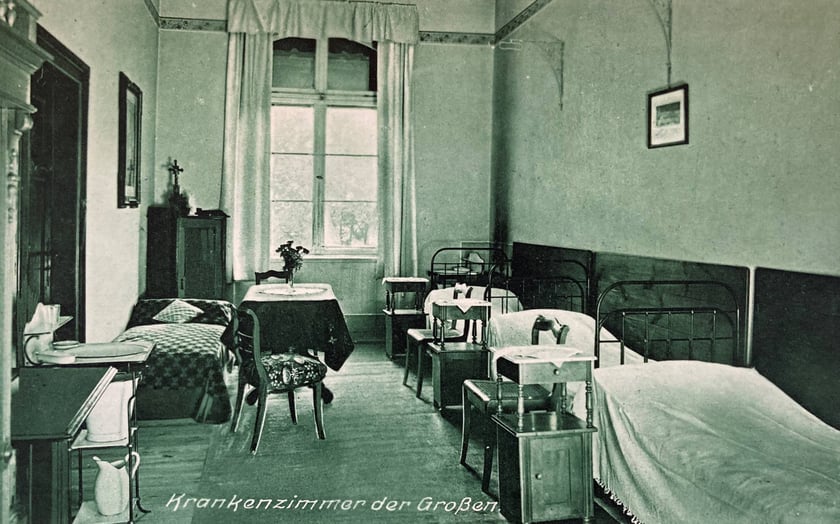 Dom urszulanek, zdjęcie historyczne sprzed drugiej wojny światowej