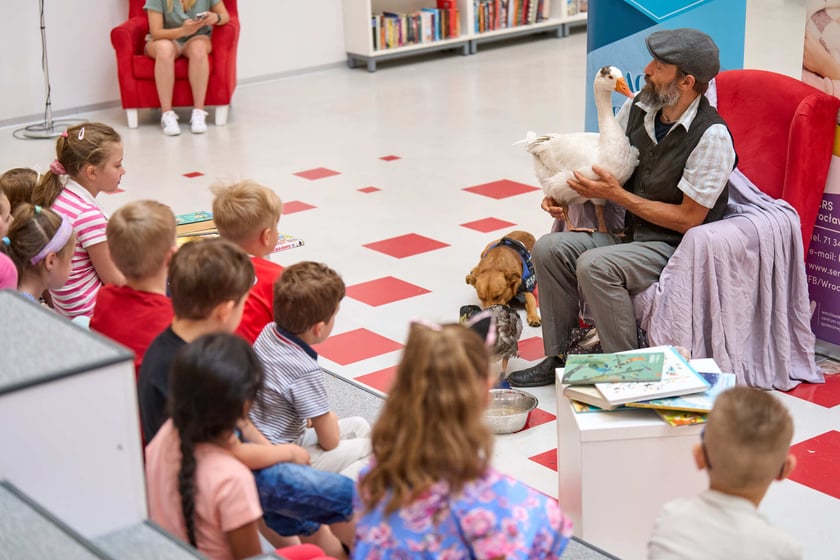 Poczytajki w Bibliotece Grafit przy Namysłowskiej