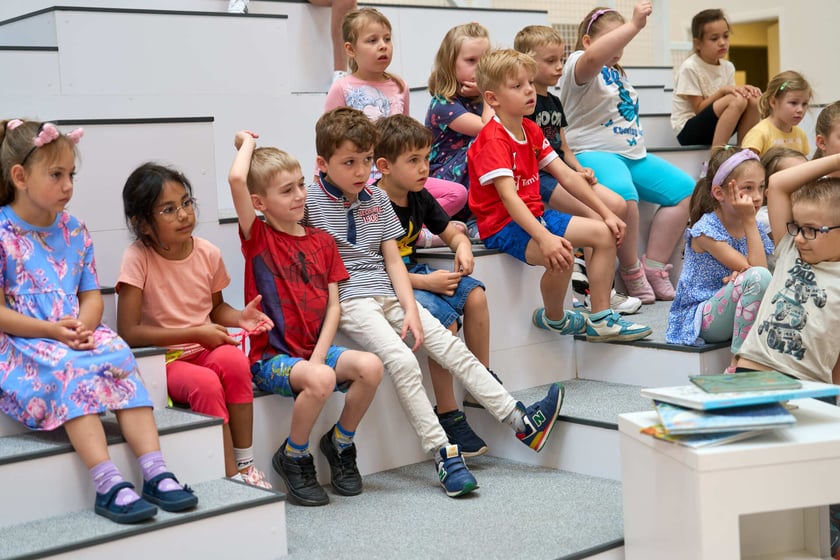 Poczytajki w Bibliotece Grafit przy Namysłowskiej