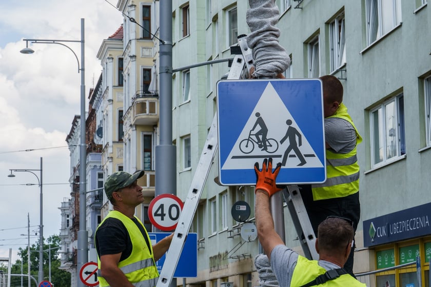 przebudowa Pomorskiej i Staszica / 28 maja 2024
