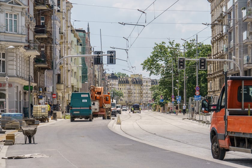 przebudowa Pomorskiej i Staszica / 28 maja 2024