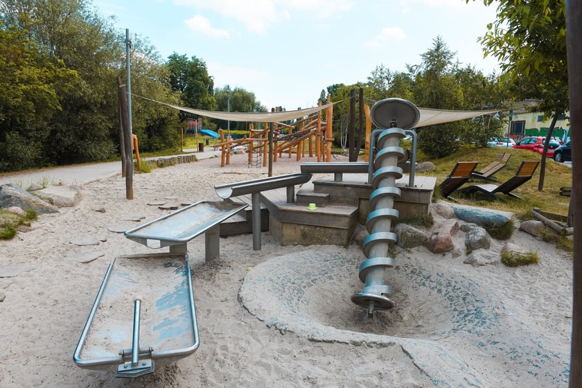 Wodny plac zabaw na Niskich Łąkach