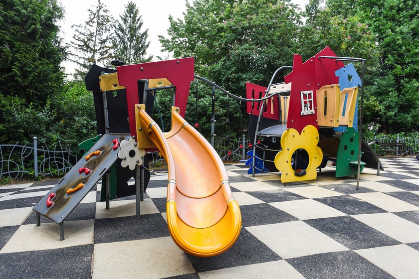 Plac zabaw w Parku Staromiejskim