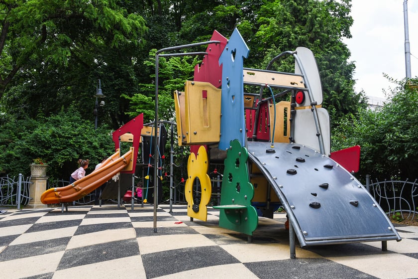 Plac zabaw w Parku Staromiejskim