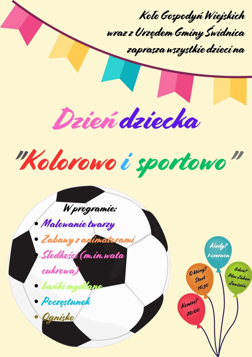 Program wydarzenia