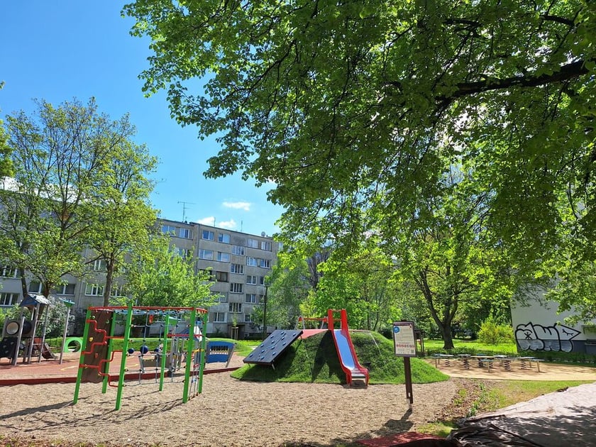 Nowy plac zabaw przy ul. Zielonogórskiej