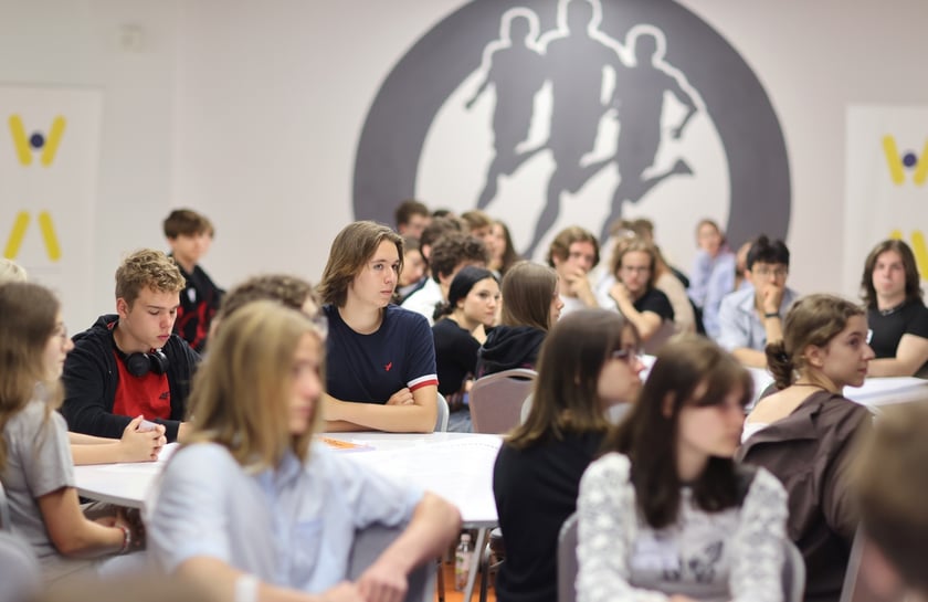 Warsztaty podczas debaty młodzieżowej na temat Strategii Wrocław 2050
