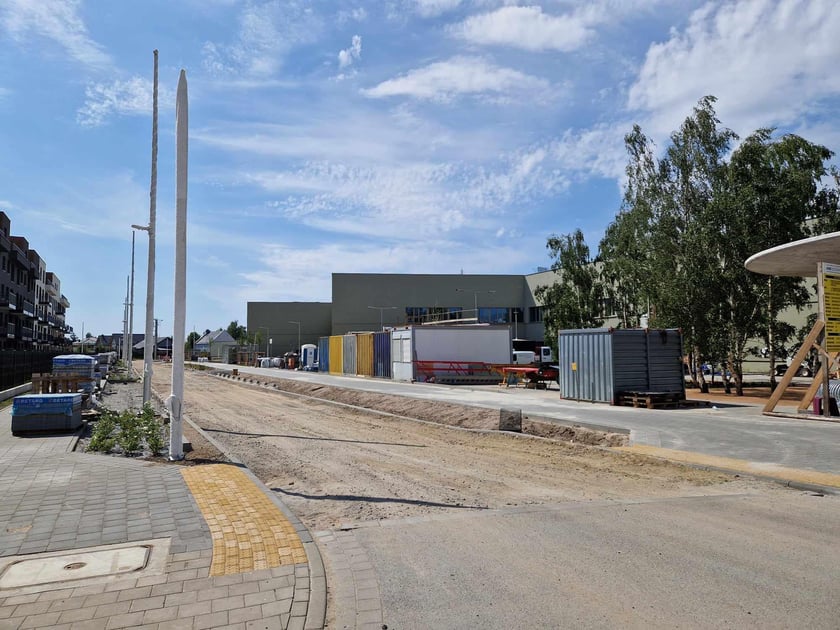 Postęp prac na Lipie Piotrowskiej