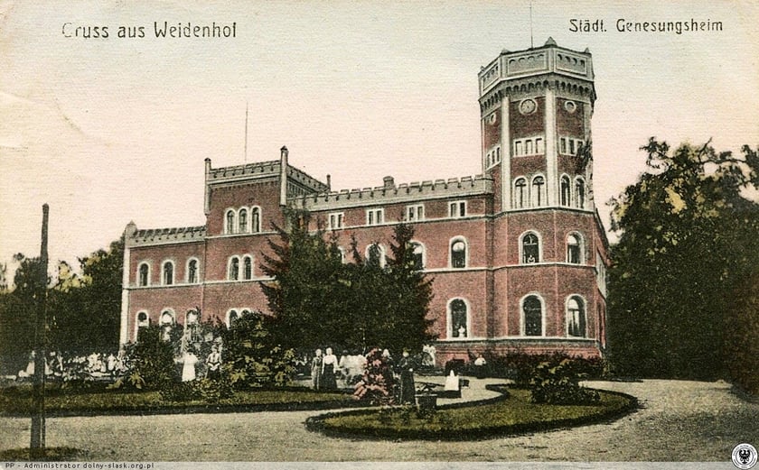 Pałac Stolbergów w Świniarach w czasach swojej świetności