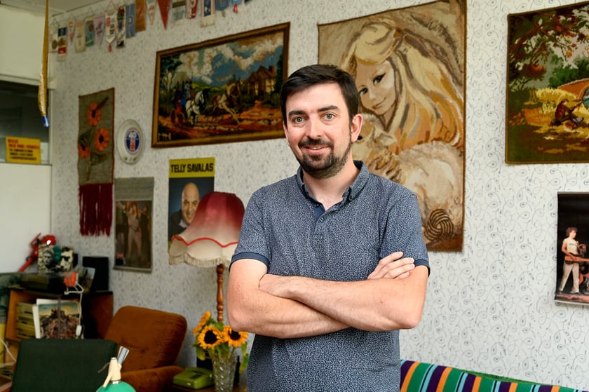 Andrzej Olszewski, założyciel Muzeum Sentyment&oacute;w w Kowarach