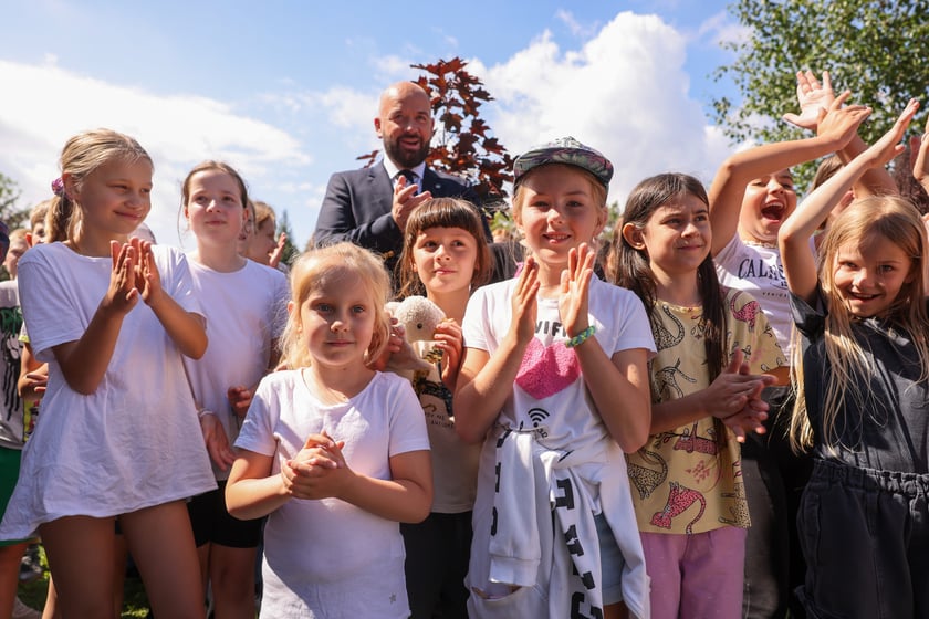 Dzień Sportu w Szkole Podstawowej nr 82 im. Budowniczych Wrocławia przy ul. Blacharskiej 13 (7.06.2024)