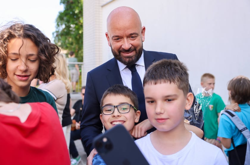 Dzień Sportu w Szkole Podstawowej nr 82 im. Budowniczych Wrocławia przy ul. Blacharskiej 13 (7.06.2024)