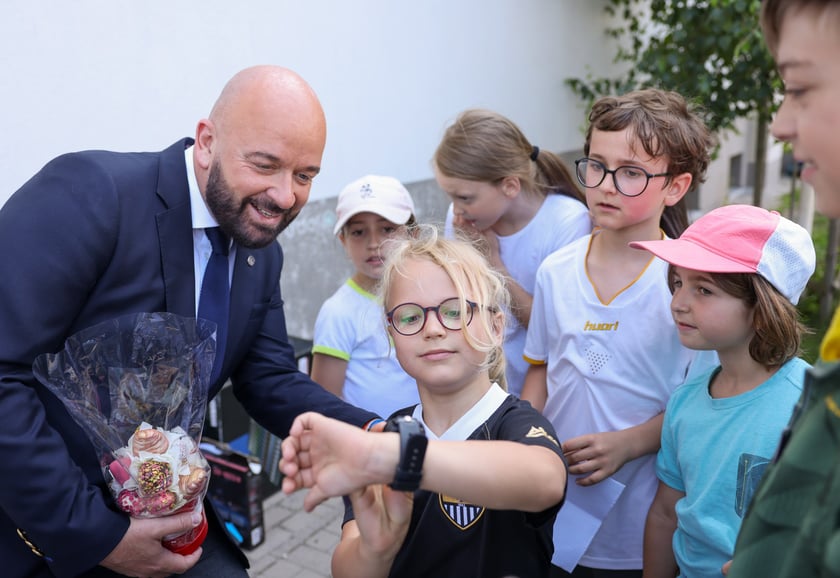 Dzień Sportu w Szkole Podstawowej nr 82 im. Budowniczych Wrocławia przy ul. Blacharskiej 13 (7.06.2024)