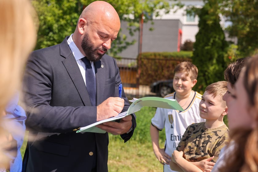 Dzień Sportu w Szkole Podstawowej nr 82 im. Budowniczych Wrocławia przy ul. Blacharskiej 13 (7.06.2024)