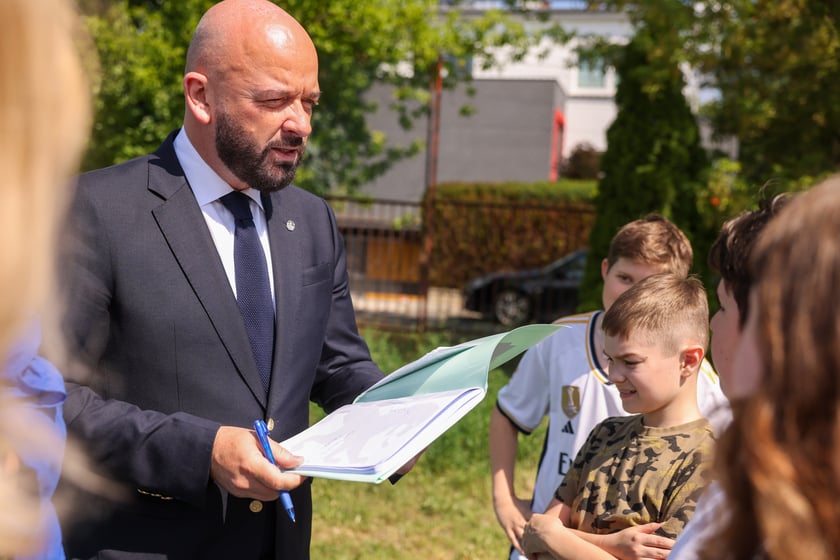 Dzień Sportu w Szkole Podstawowej nr 82 im. Budowniczych Wrocławia przy ul. Blacharskiej 13 (7.06.2024)