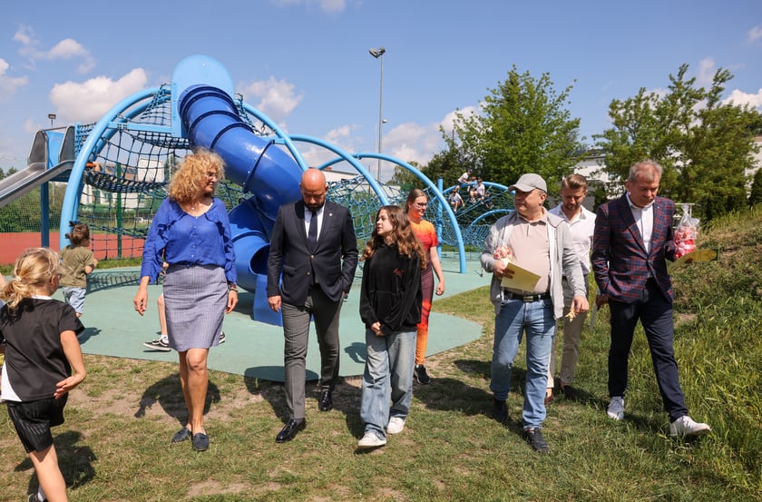 Dzień Sportu w Szkole Podstawowej nr 82 im. Budowniczych Wrocławia przy ul. Blacharskiej 13 (7.06.2024)