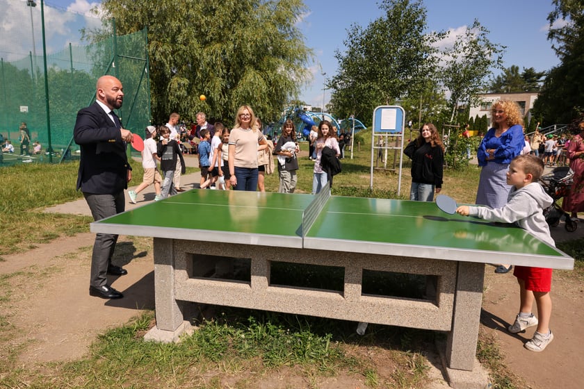 Dzień Sportu w Szkole Podstawowej nr 82 im. Budowniczych Wrocławia przy ul. Blacharskiej 13 (7.06.2024)