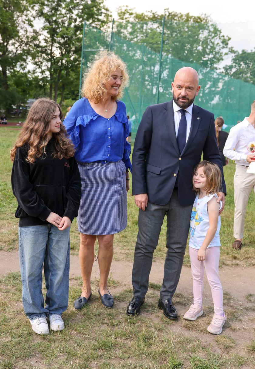 Dzień Sportu w Szkole Podstawowej nr 82 im. Budowniczych Wrocławia przy ul. Blacharskiej 13 (7.06.2024)