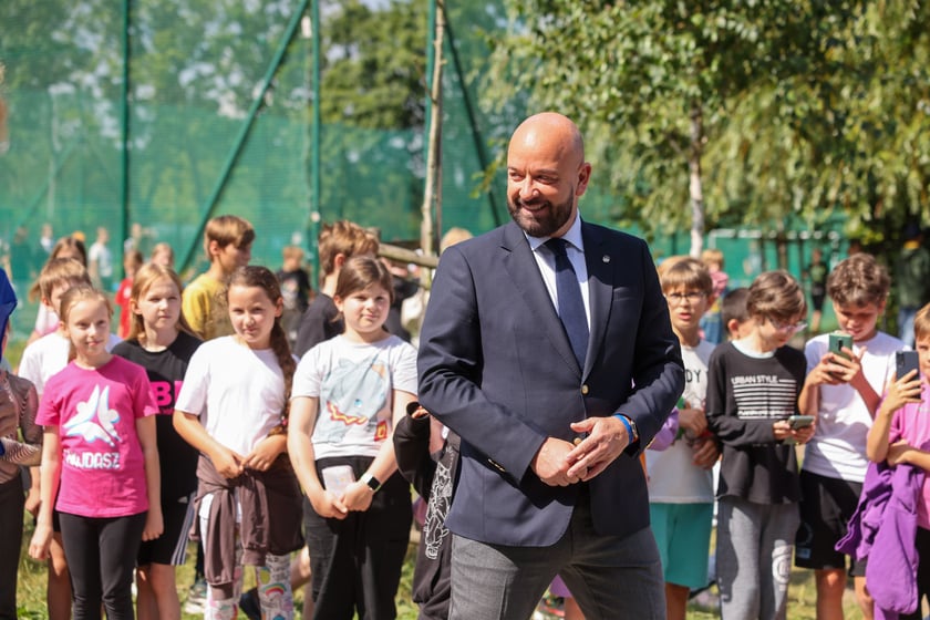 Dzień Sportu w Szkole Podstawowej nr 82 im. Budowniczych Wrocławia przy ul. Blacharskiej 13 (7.06.2024)