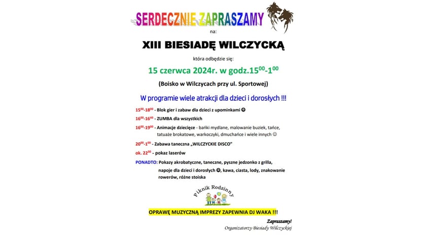 Biesiada w Wilczycach