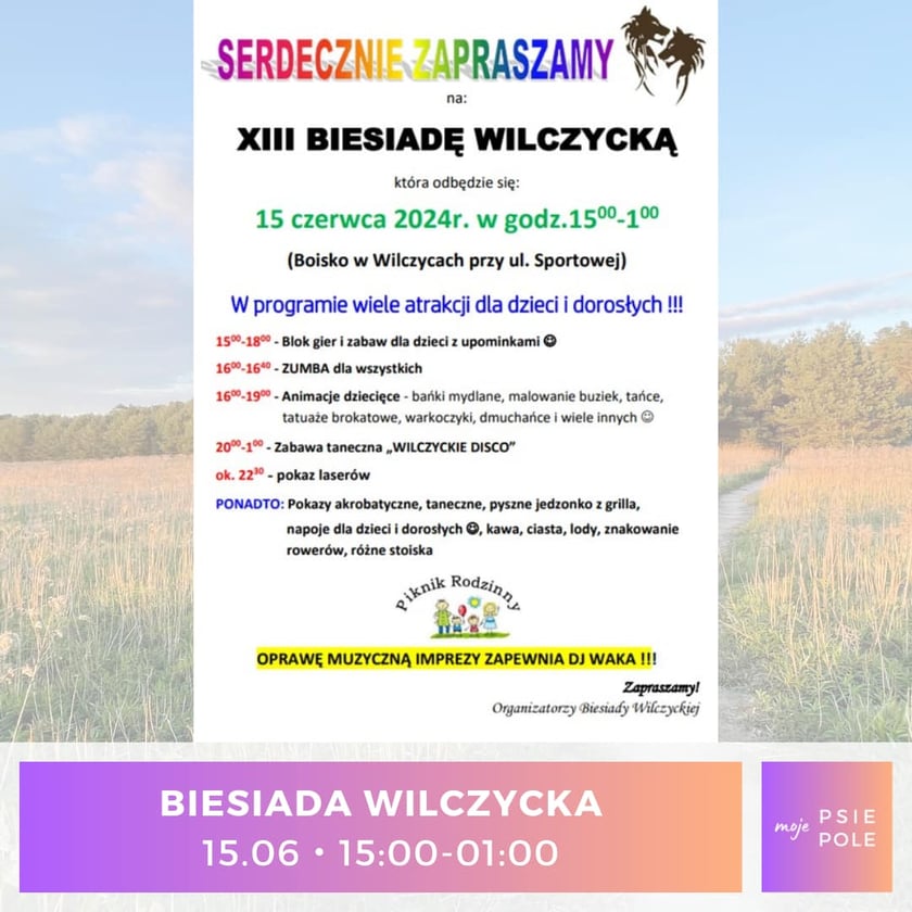 Wilczyce, piknik