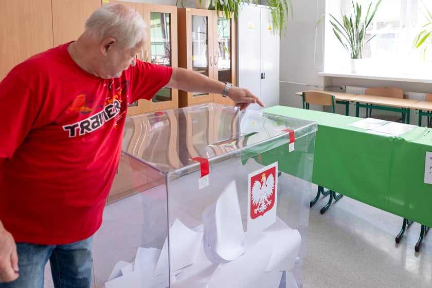 Wybory do europarlamentu we Wrocławiu. Komisja przy ul. Tęczowej