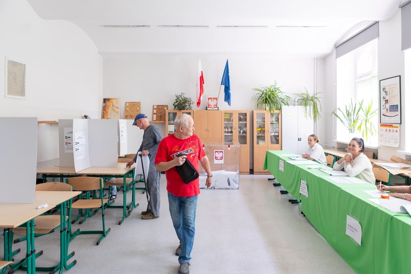 Wybory do europarlamentu we Wrocławiu. Komisja przy ul. Tęczowej