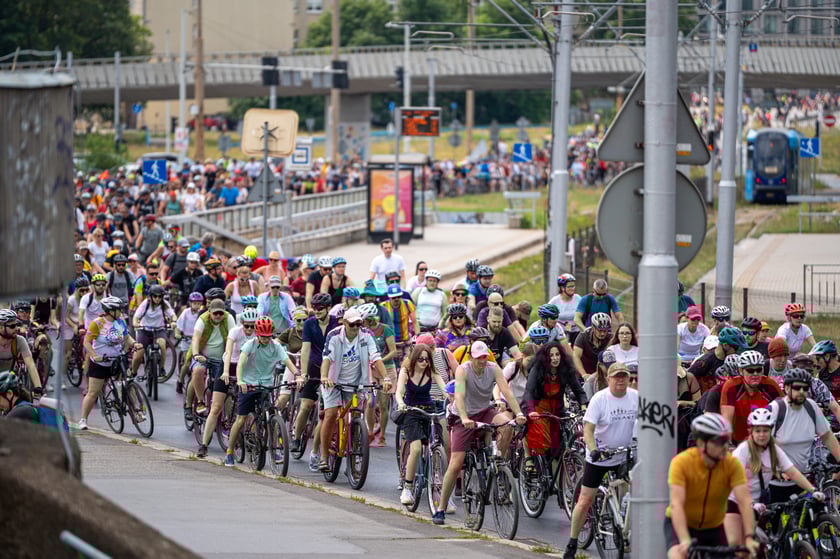 Wielki Peleton przejechał przez Wrocław